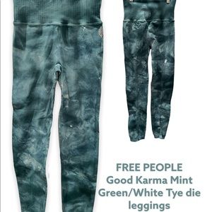FREE PEOPLE Good Karma Tie Dye Leggings
